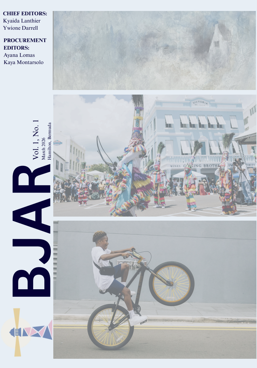 BJAR Vol. 1, No. 1 Cover — March 2026, Hamilton, Bermuda
